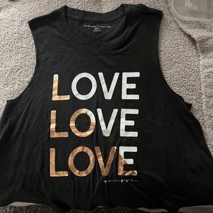 Spiritual Gangster crop tank